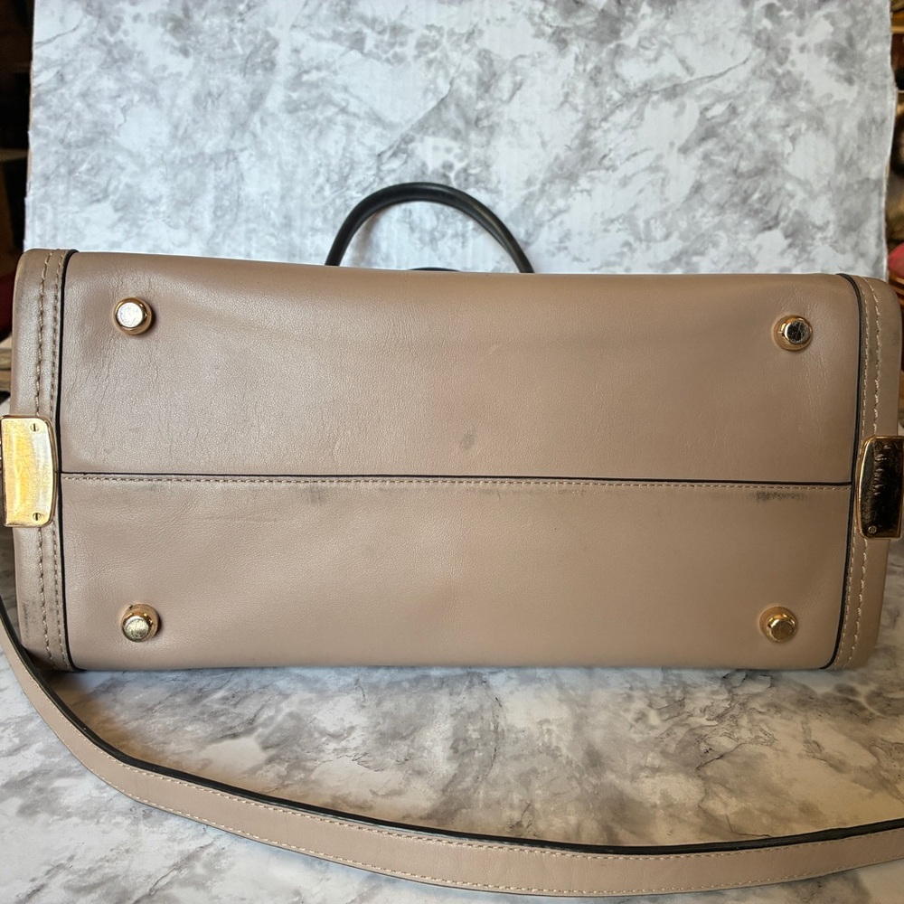 Coach swagger colorblock bag taupe and snake print - Picture 6 of 14